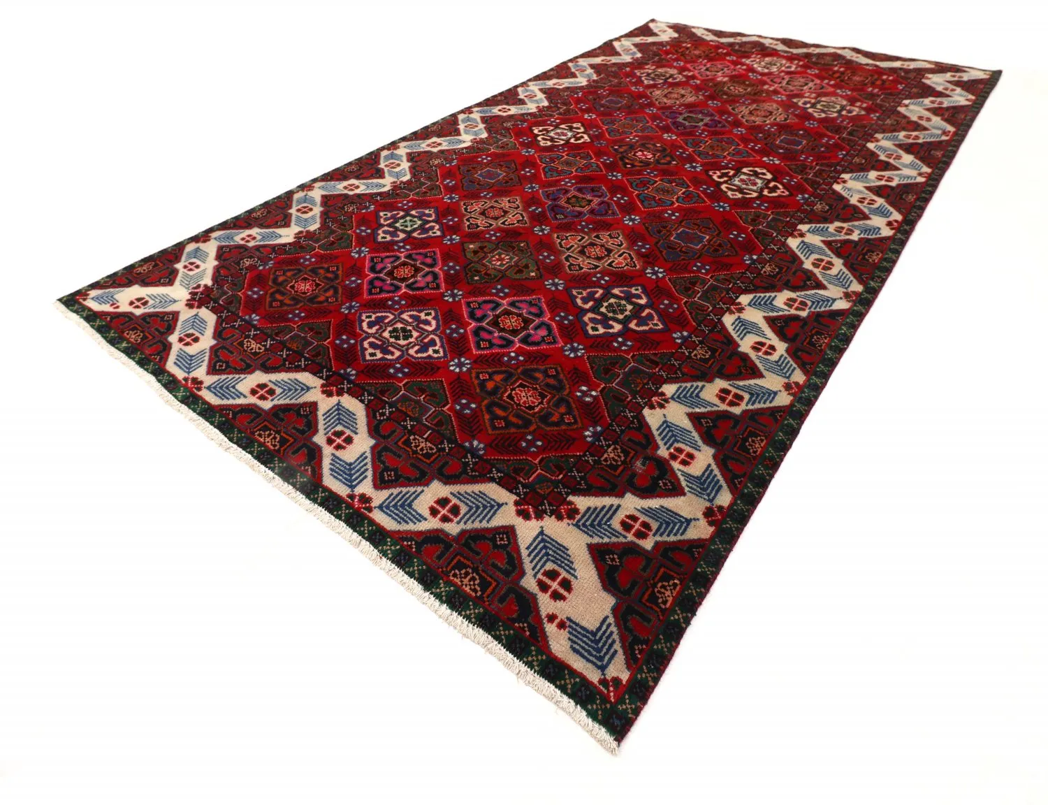 Alfombra Oriental Hamedan 282 x 145 cm