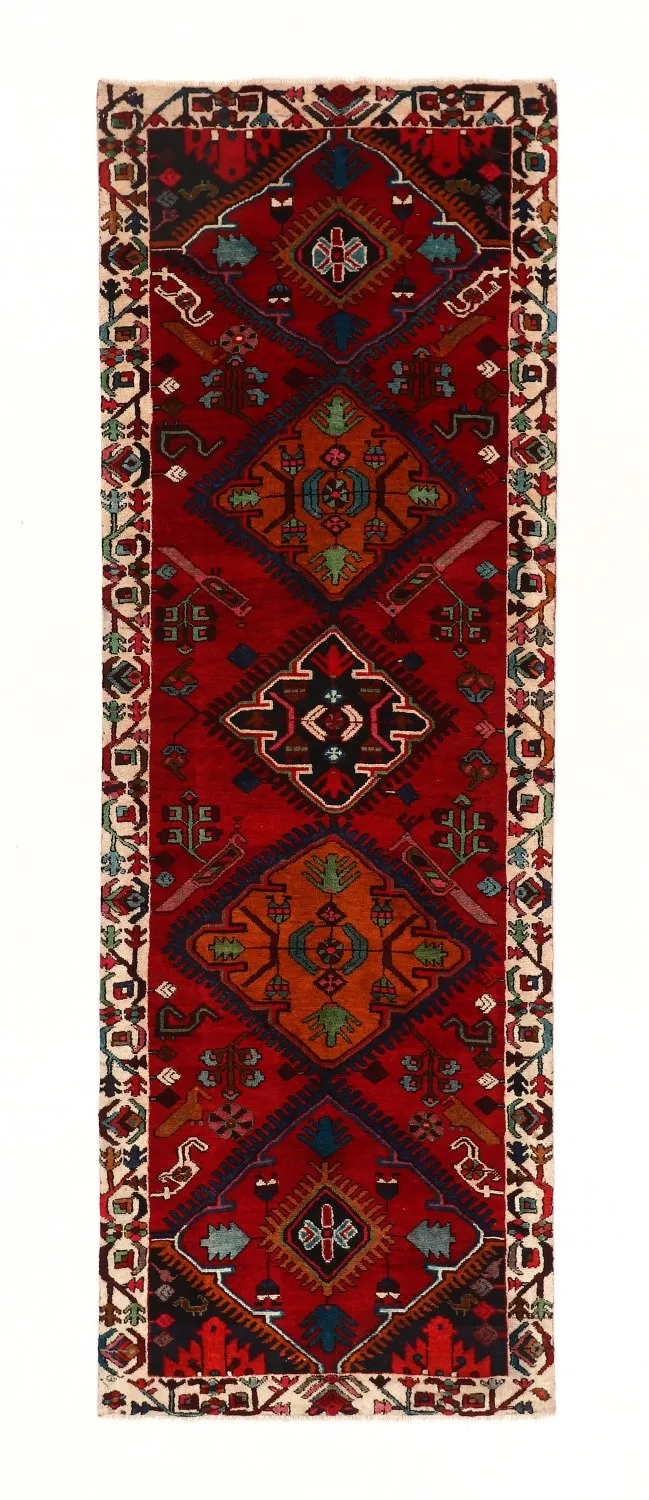 Alfombra Oriental Hamedan 307 x 104 cm