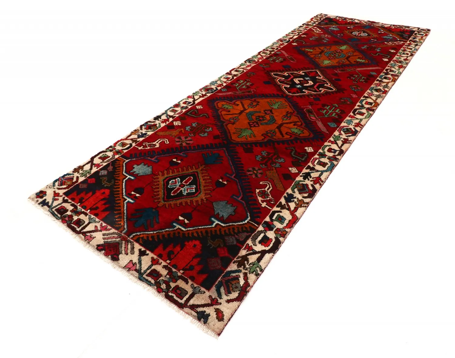 Alfombra Oriental Hamedan 307 x 104 cm