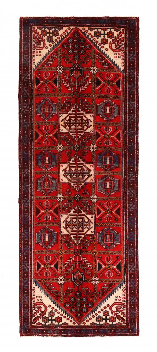 Alfombra Oriental Hamedan 312 x 116 cm