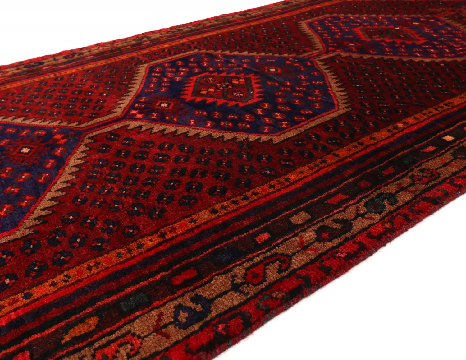 Alfombra Oriental Hamedan 281 x 118 cm