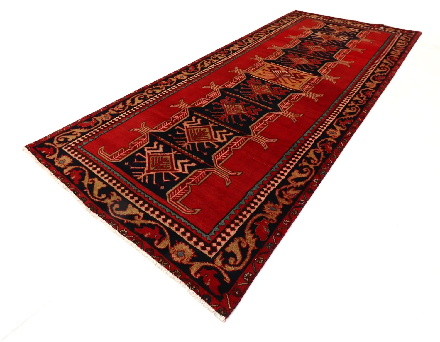Alfombra Oriental Hamedan 315 x 137 cm