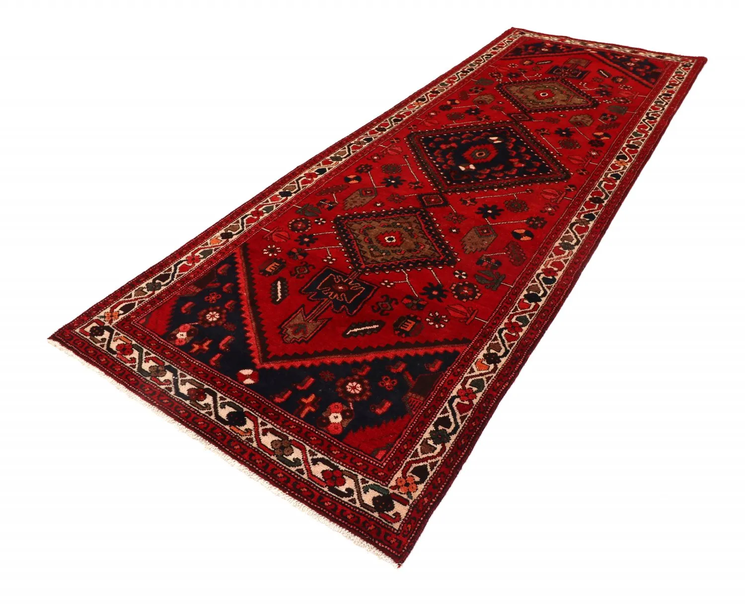 Alfombra Oriental Hamedan 306 x 111 cm