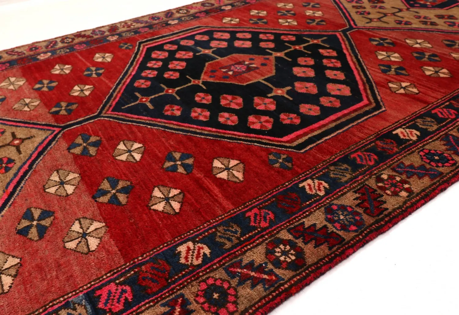 Alfombra Oriental Hamedan 392 x 129 cm