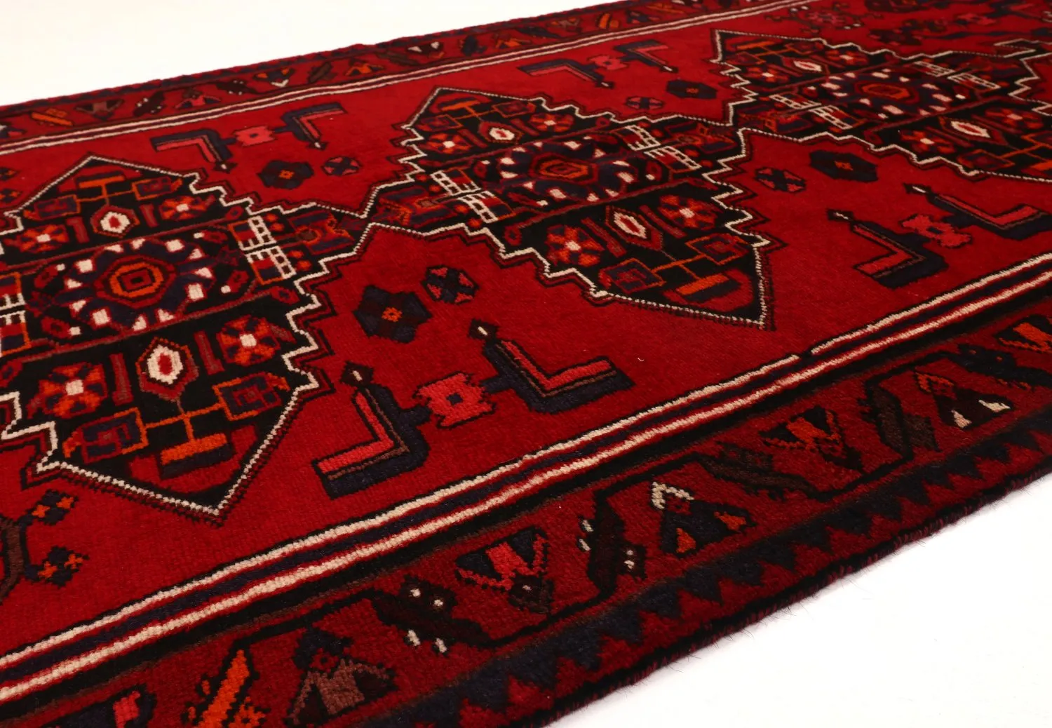 Alfombra Oriental Hamedan 286 x 104 cm