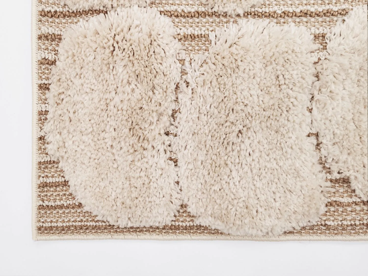 Alfombras de pelo largo - Fondi (beige)