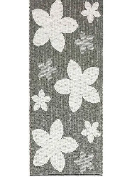 Alfombra de plástico - Horredsmattan Flower (gris)