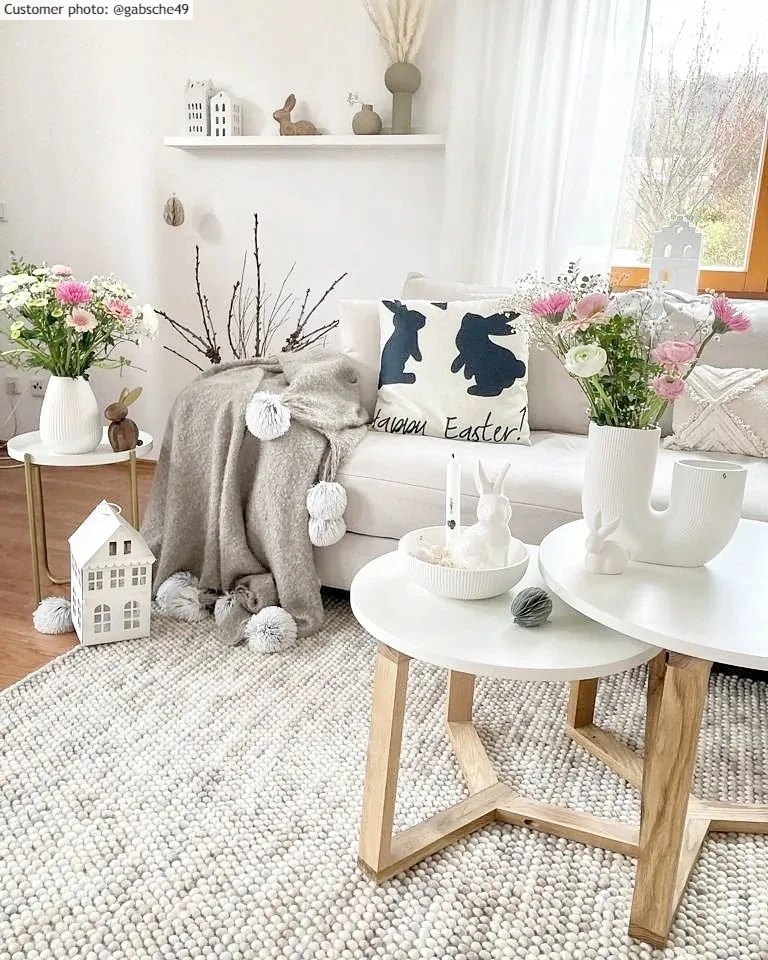 Alfombra de Lana - Luna (beige)