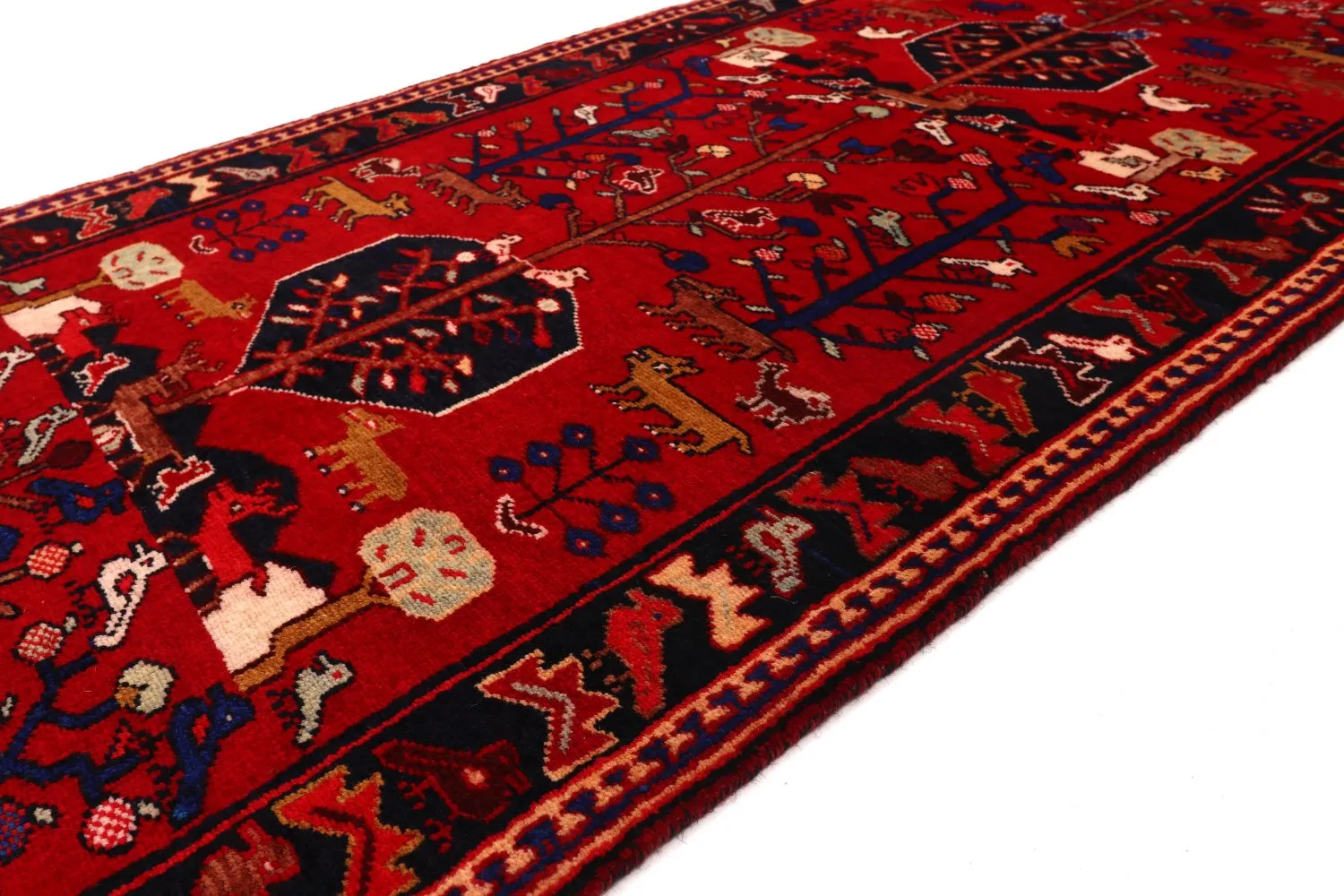 Alfombra Oriental Hamedan 297 x 108 cm