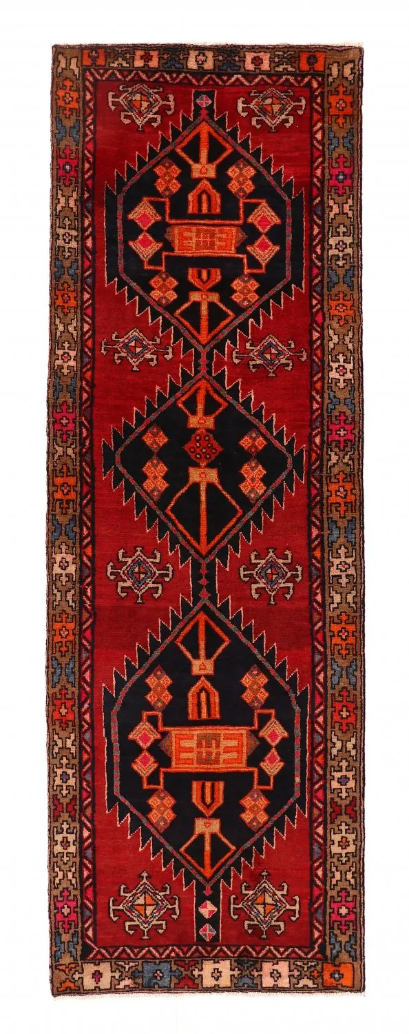 Alfombra Oriental Hamedan 297 x 101 cm