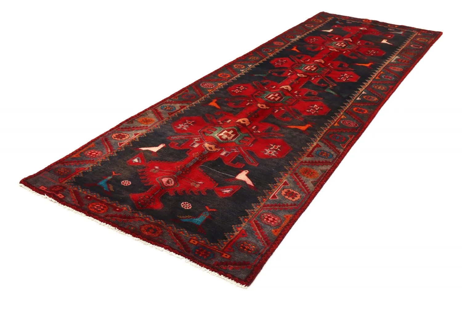 Alfombra Oriental Hamedan 305 x 105 cm