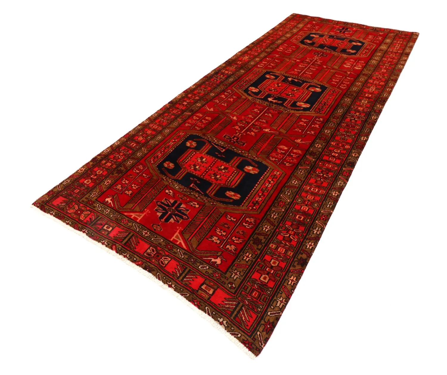 Alfombra Oriental Hamedan 326 x 135 cm