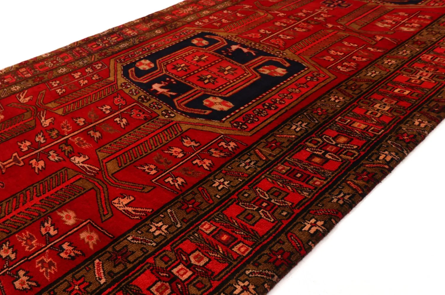 Alfombra Oriental Hamedan 326 x 135 cm