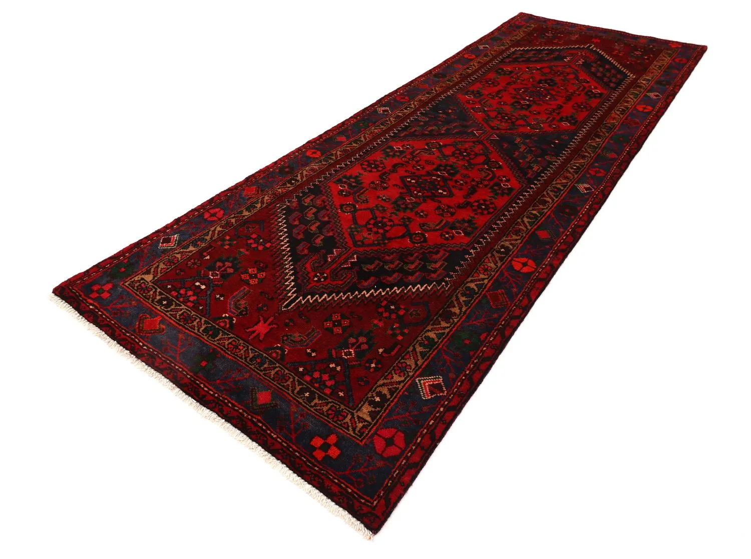 Alfombra Oriental Hamedan 298 x 102 cm