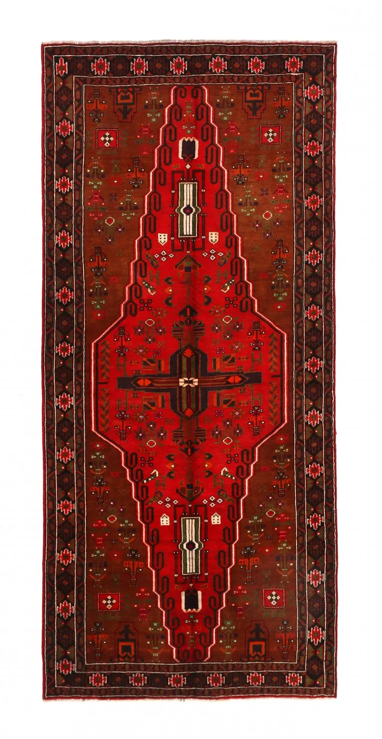 Alfombra Oriental Hamedan 297 x 131 cm