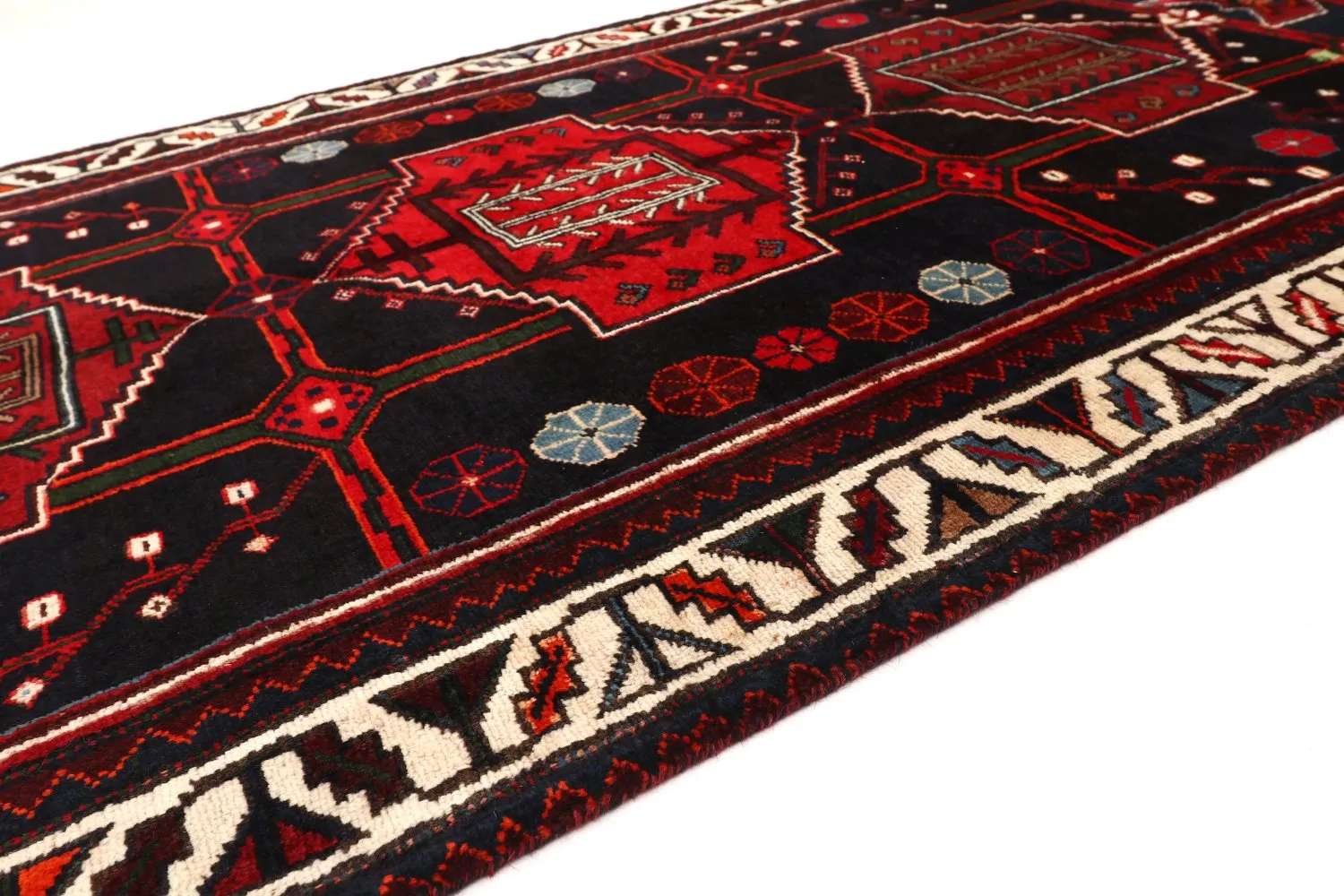 Alfombra Oriental Hamedan 299 x 110 cm