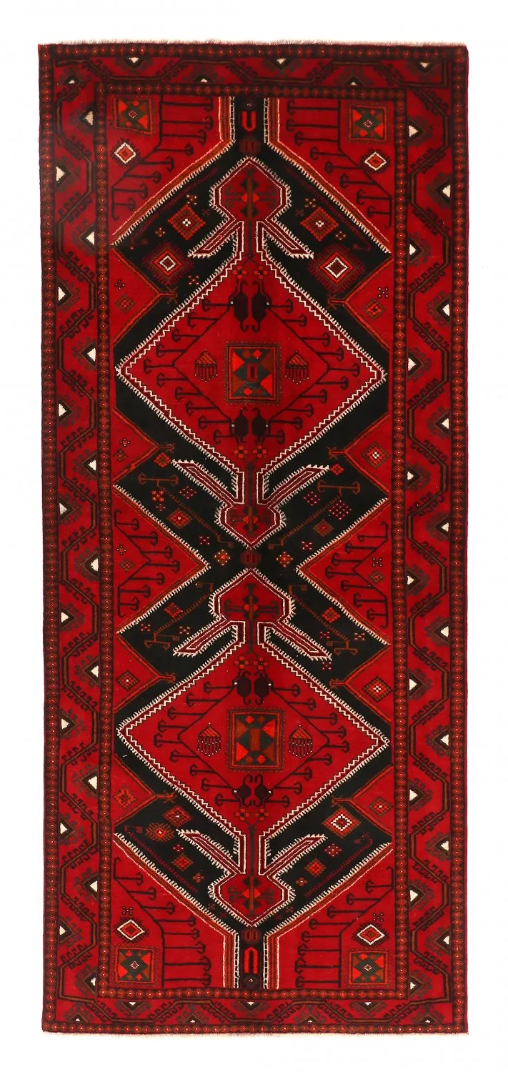 Alfombra Oriental Hamedan 299 x 127 cm