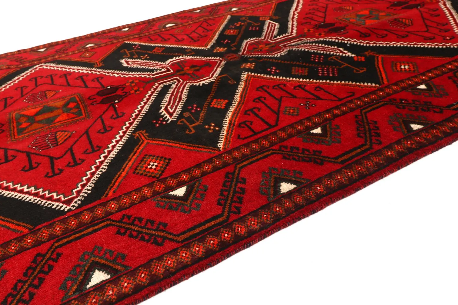 Alfombra Oriental Hamedan 299 x 127 cm