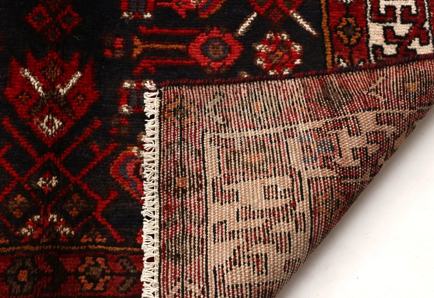 Alfombra Oriental Hamedan 277 x 105 cm