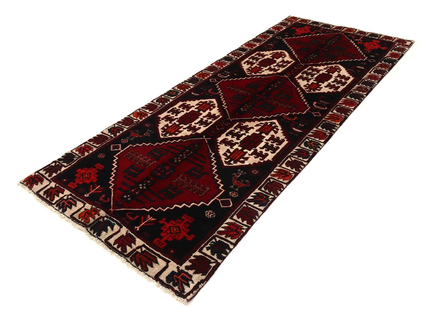 Alfombra Oriental Hamedan 275 x 112 cm