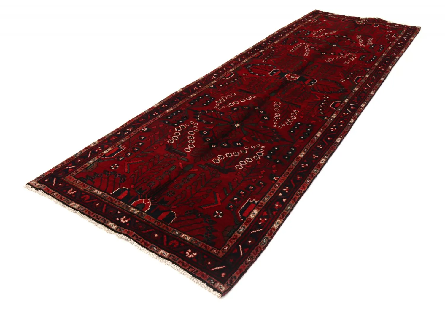 Alfombra Oriental Hamedan 309 x 103 cm