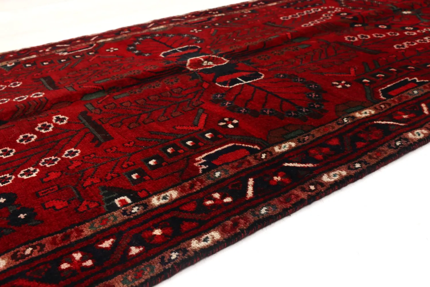 Alfombra Oriental Hamedan 309 x 103 cm