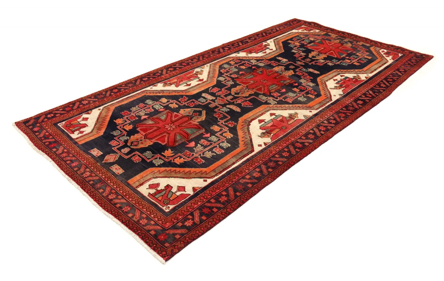 Alfombra Oriental Hamedan 311 x 149 cm