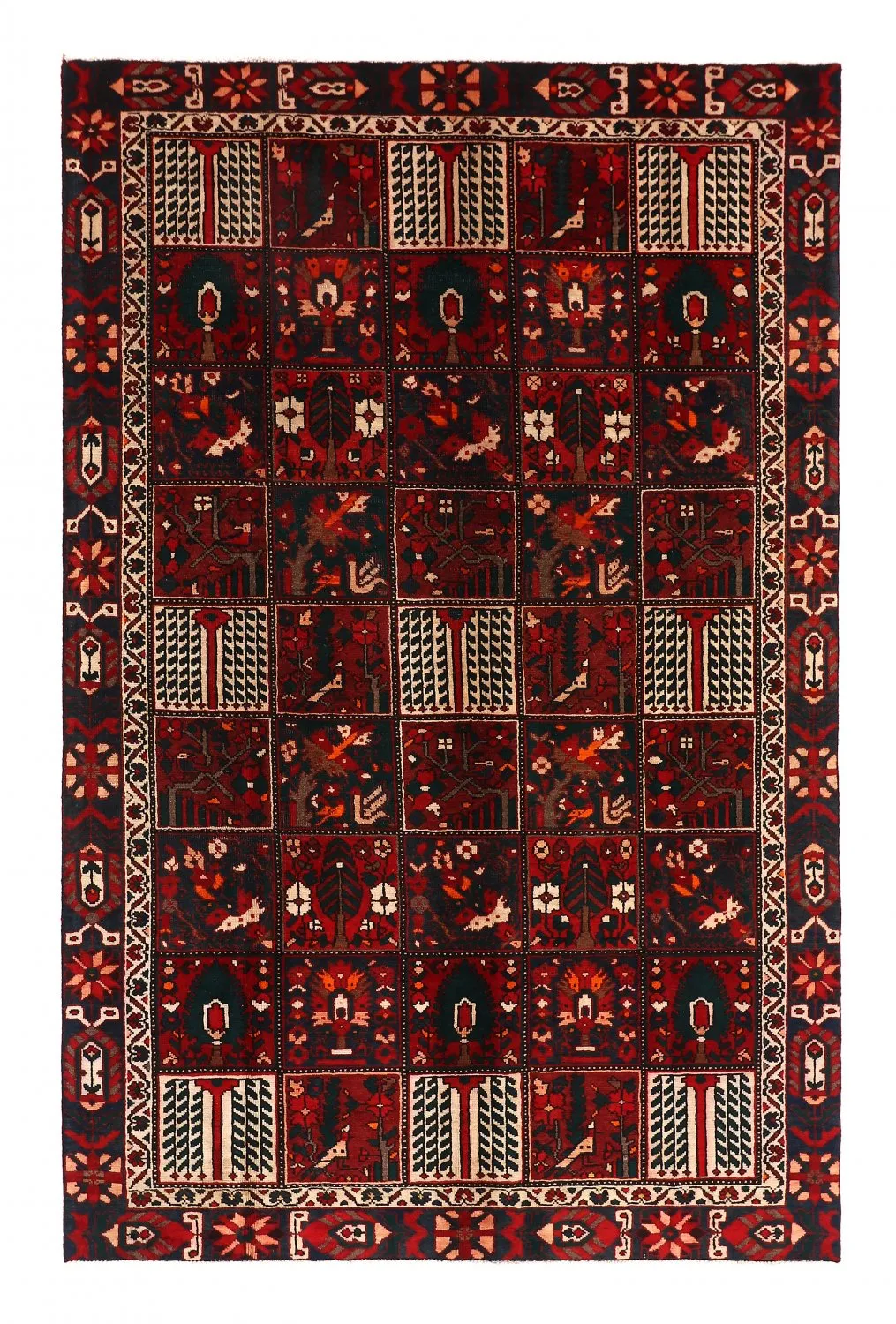 Alfombra Oriental Hamedan 296 x 186 cm