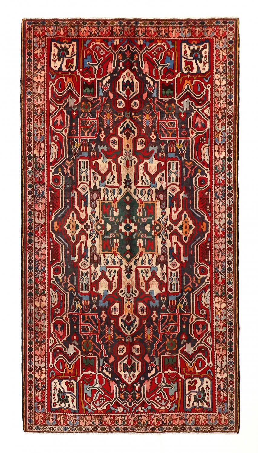 Alfombra Oriental Hamedan 303 x 162 cm