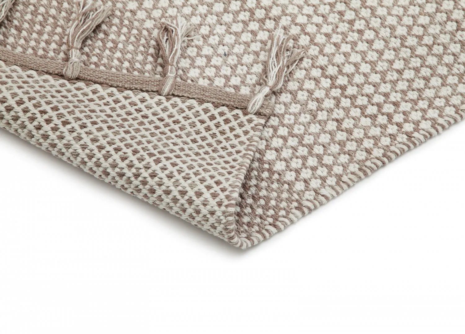 Alfombra de algodón - Vinga (beige)