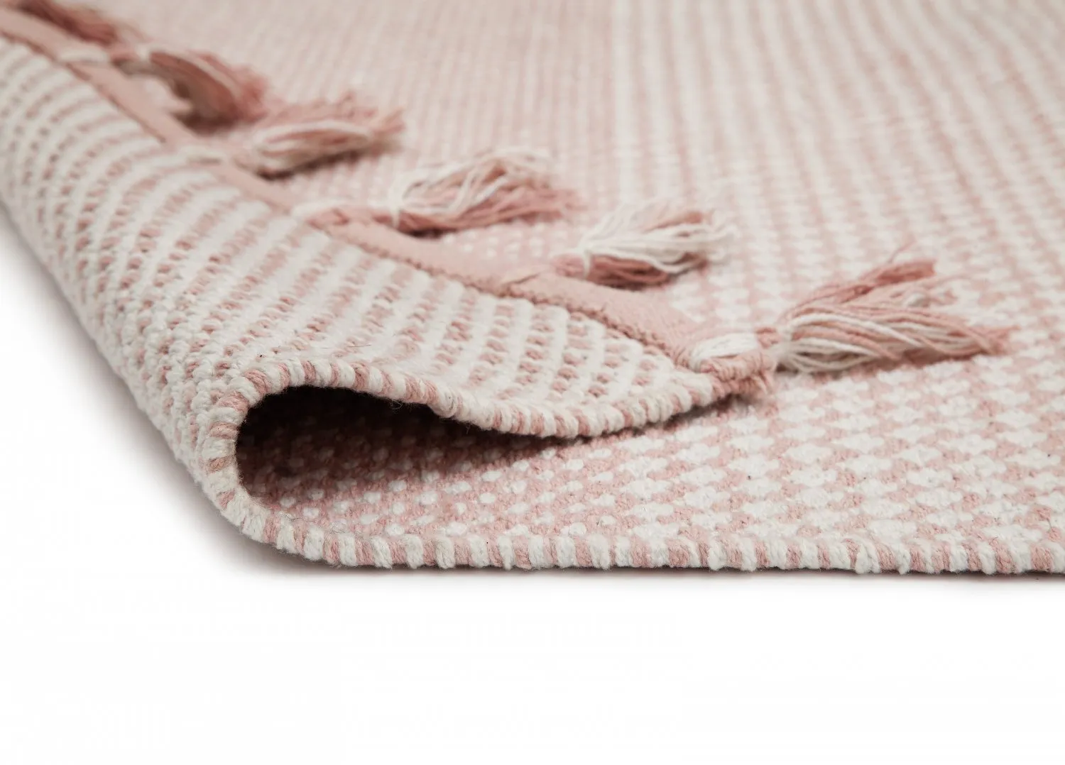 Alfombra de algodón - Vinga (rosa)