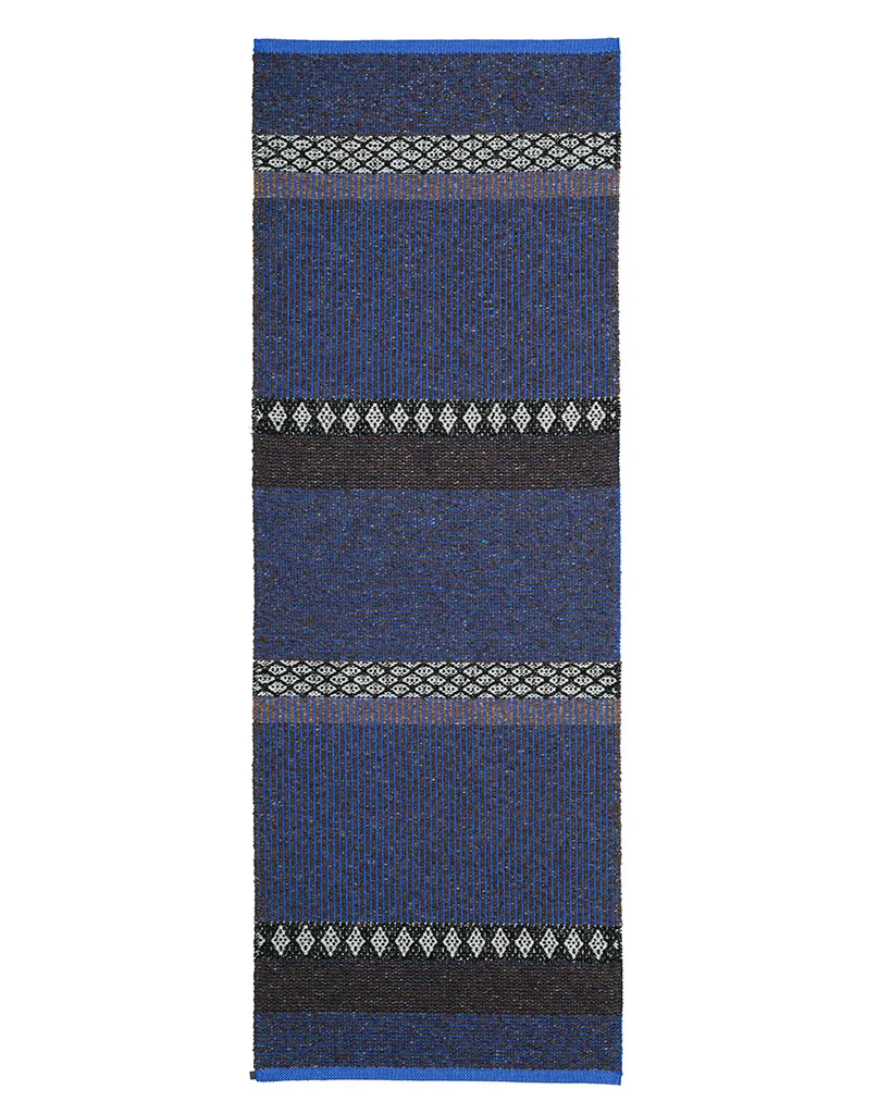 Alfombra de plástico - Horredsmattan Forest Mix (azul)