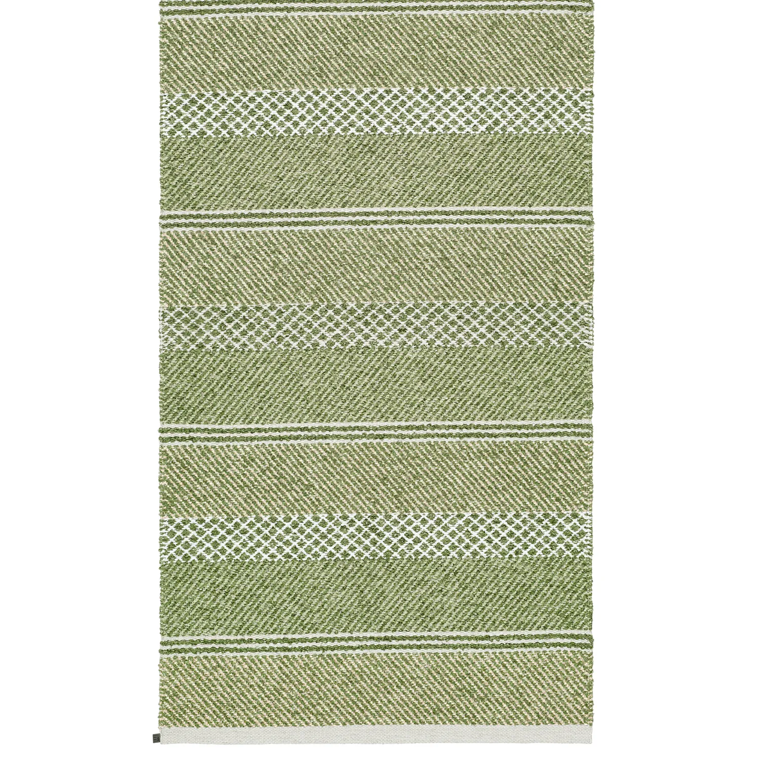 Alfombras de plástico e hilo - Horredsmattan Sia mix (verde oliva)