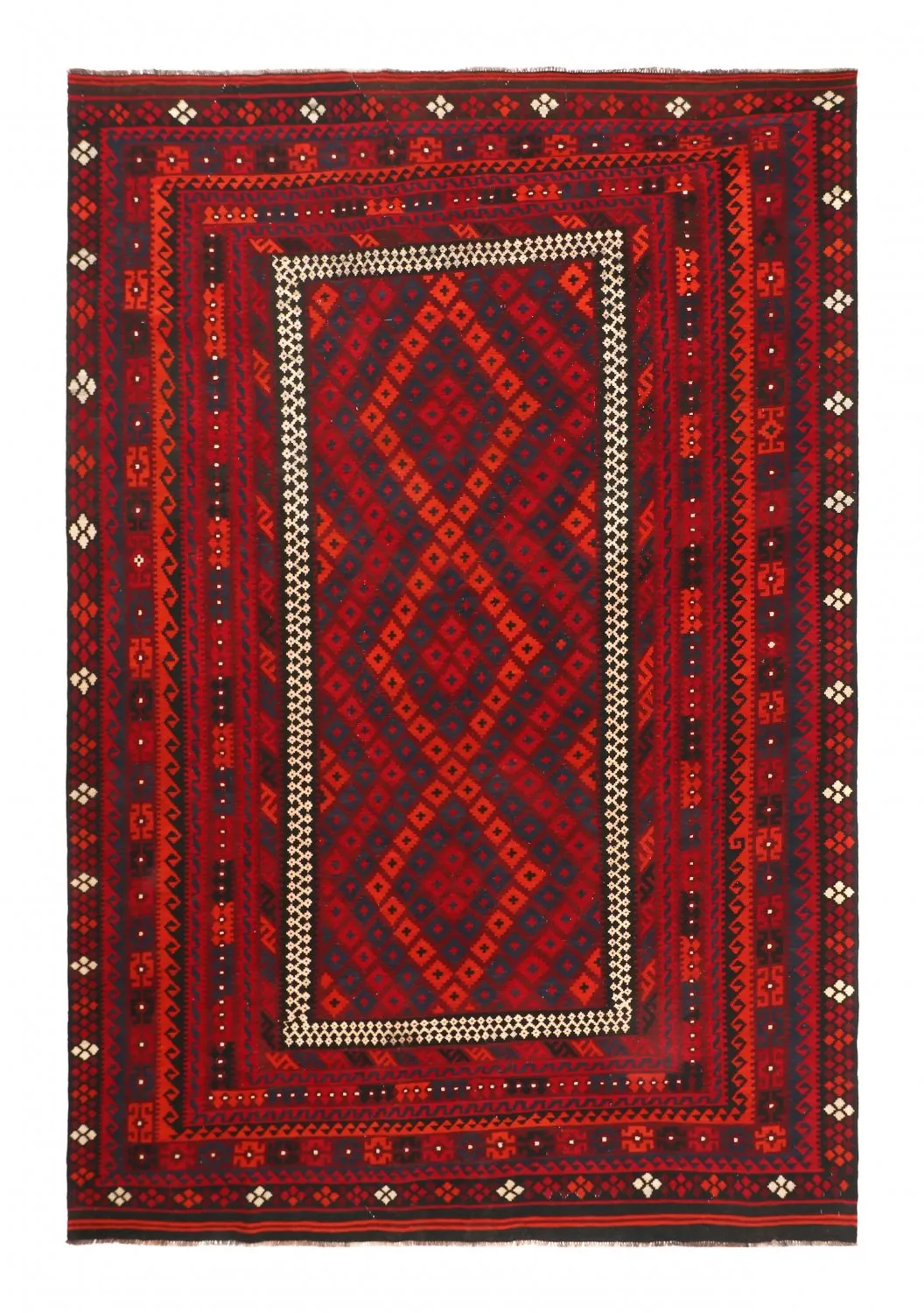 Alfombra kilim oriental 397 x 271 cm