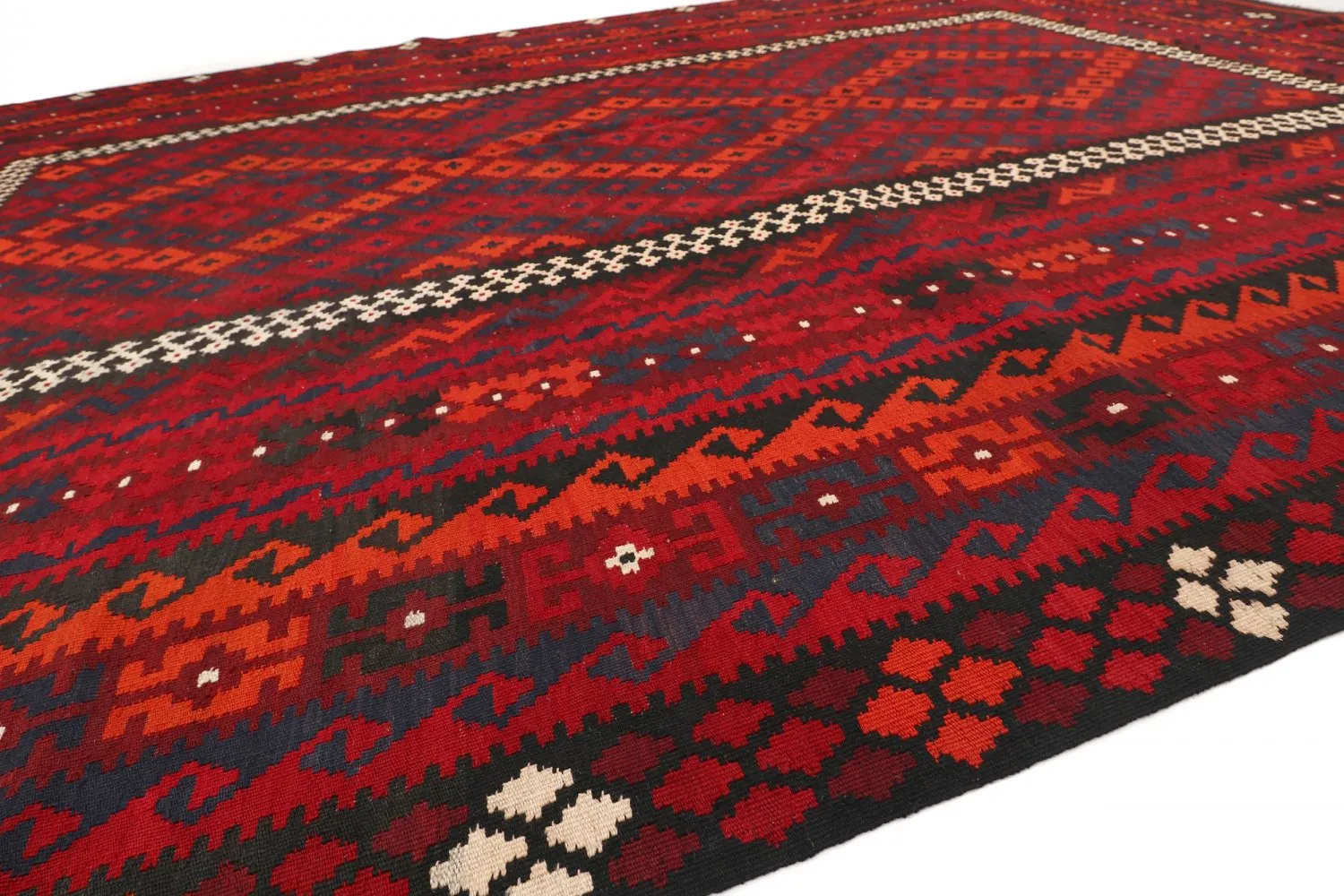 Alfombra kilim oriental 397 x 271 cm
