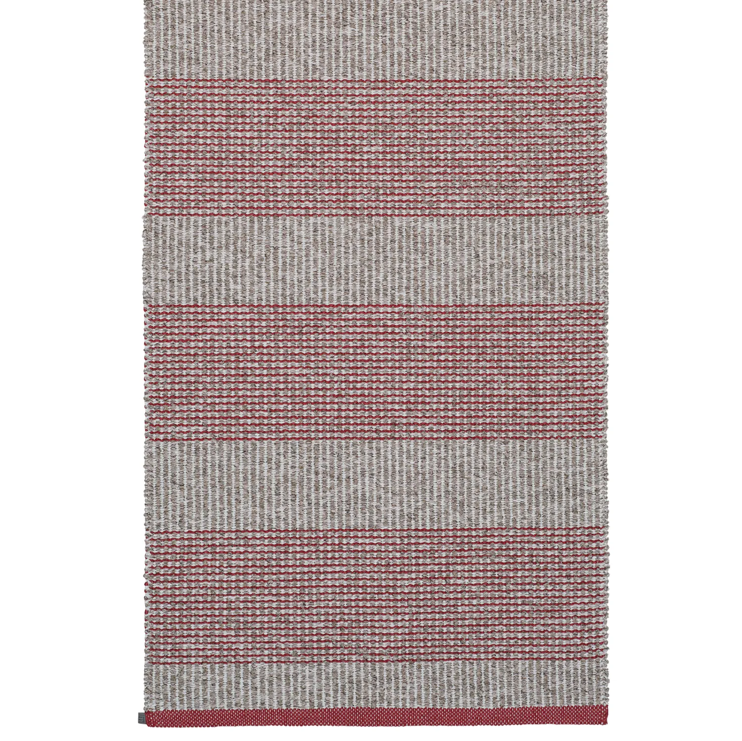 Alfombras de plástico e hilo - Horredsmattan Penny mix (rojo)