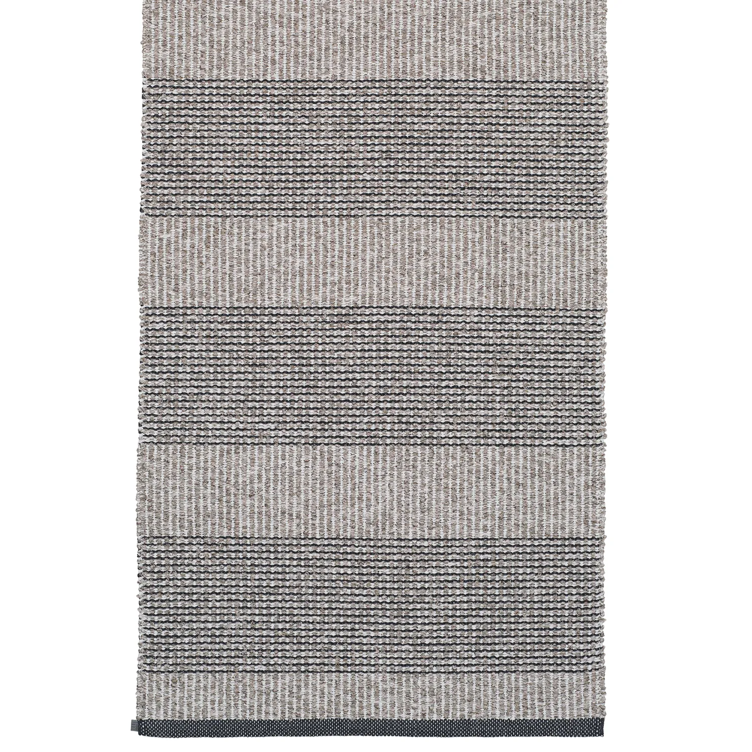 Alfombras de plástico e hilo - Horredsmattan Penny mix (negro)