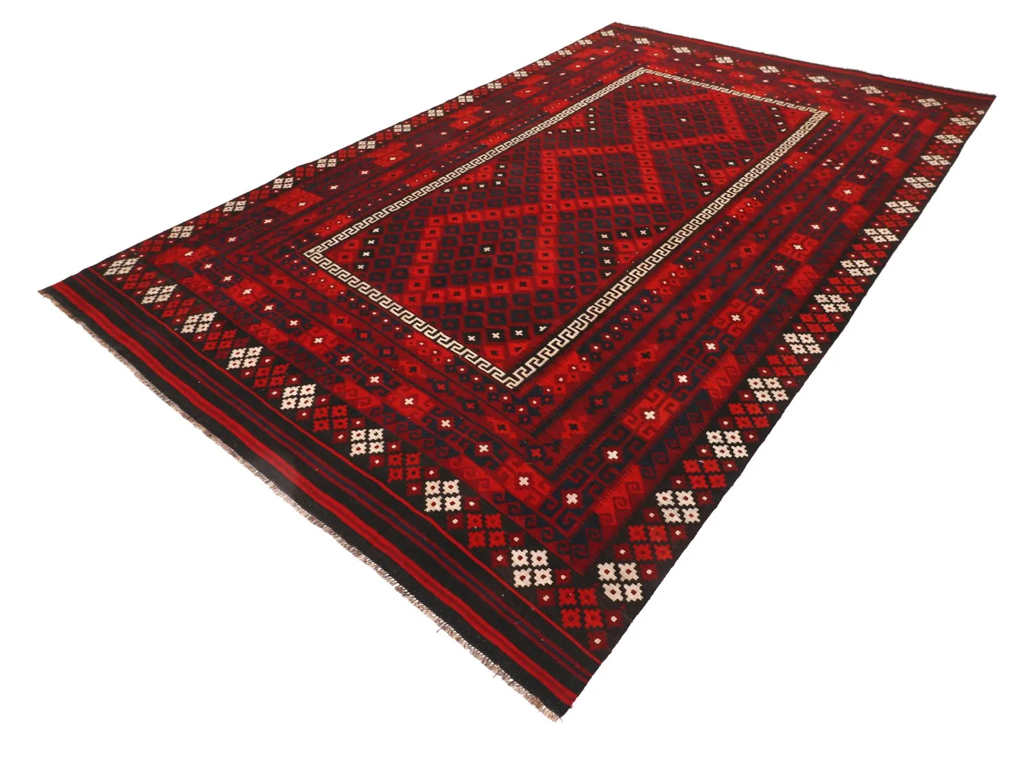 Alfombra kilim oriental 396 x 254 cm