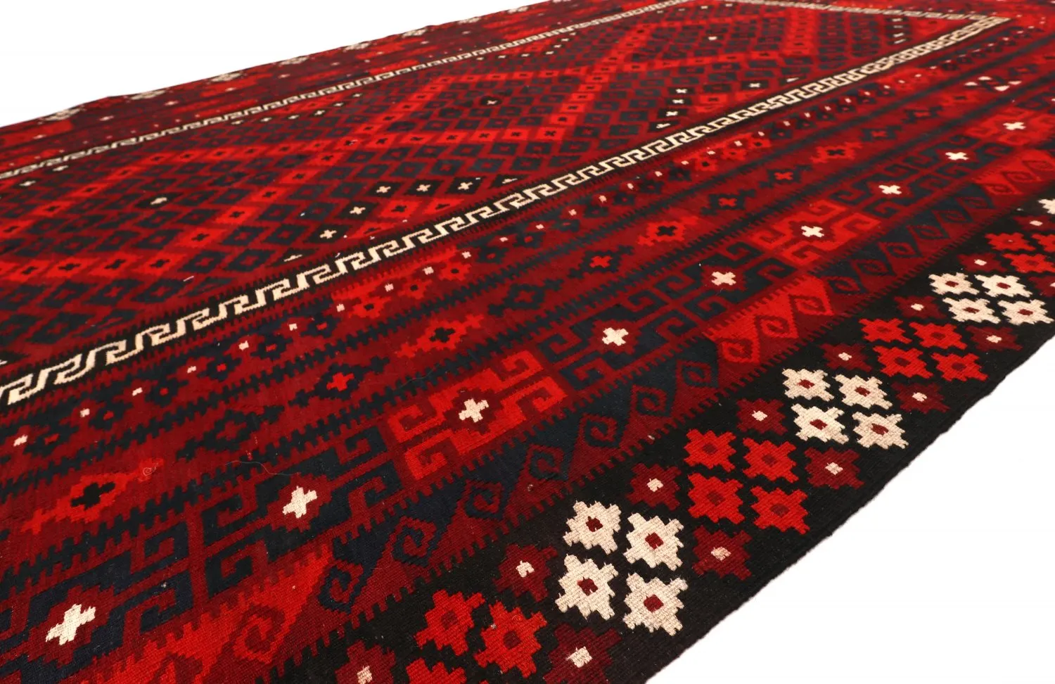 Alfombra kilim oriental 396 x 254 cm