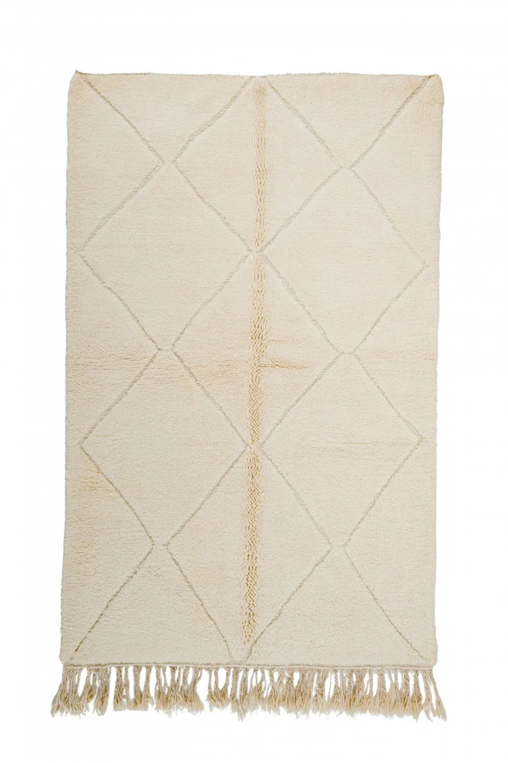 Alfombra Kilim Marroquí Bereber Beni Ourain 250 x 150 cm