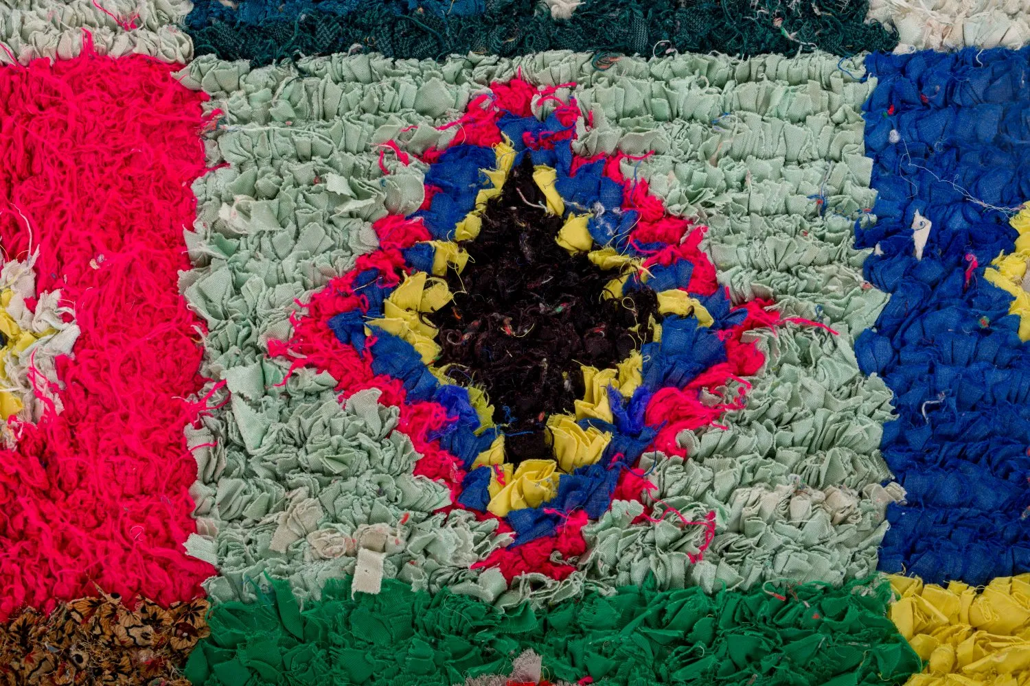 Alfombra Marroquí Bereber Boucherouite 290 x 145 cm
