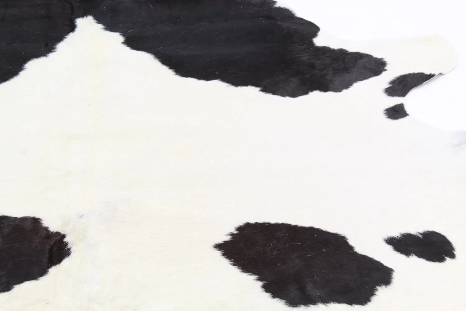 Piel de vaca - negro/blanco 01
