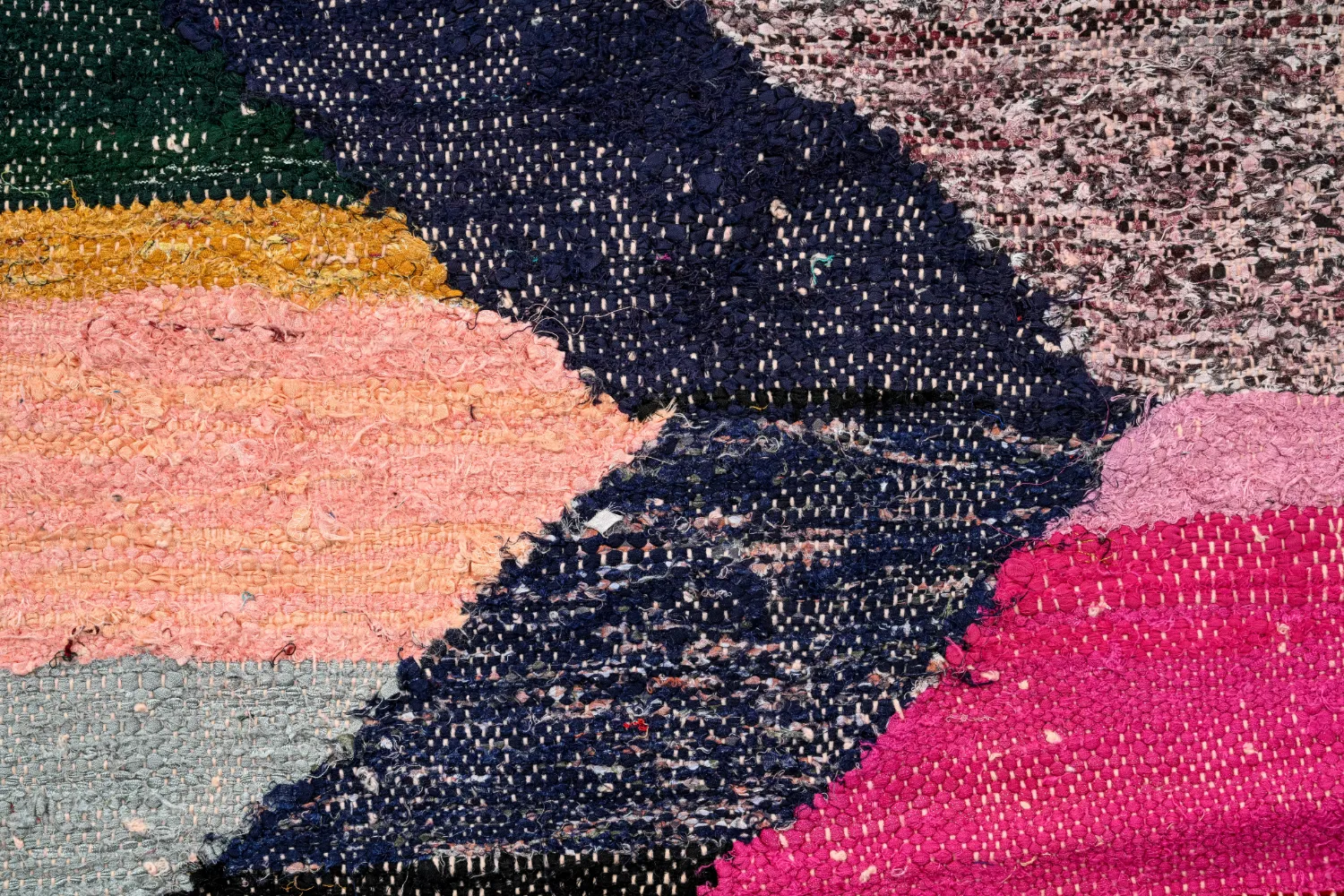Alfombra Marroquí Bereber Boucherouite 135 x 240 cm