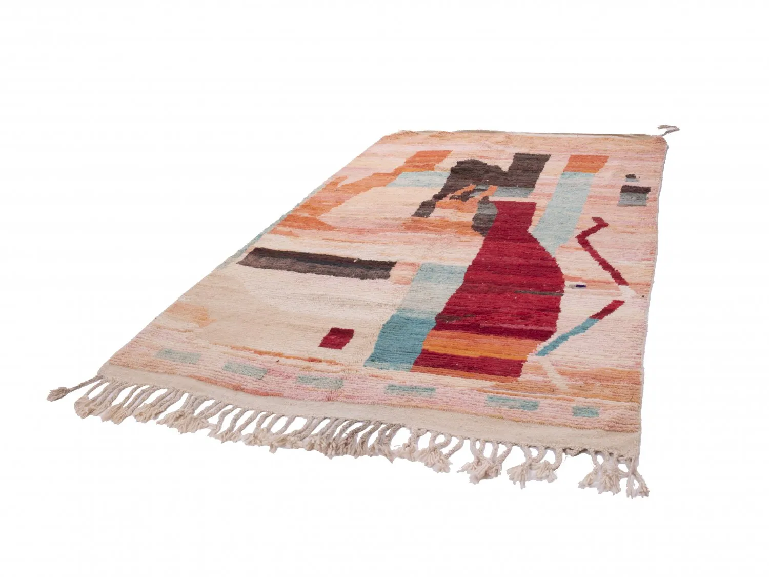 Alfombra Kilim Marroquí Bereber Azilal 300 x 200 cm