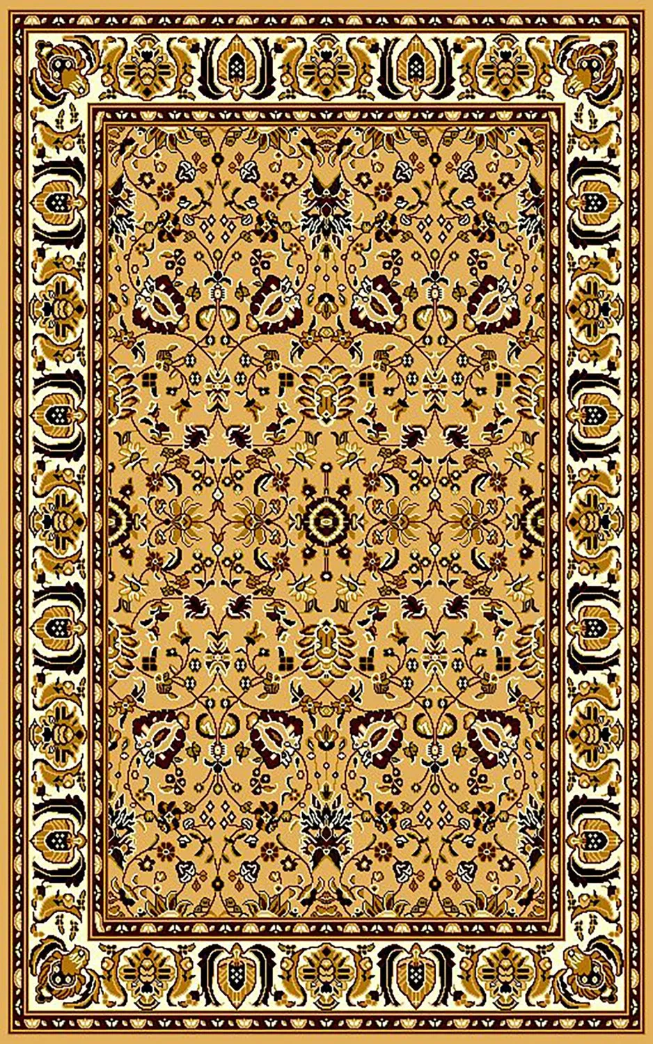 Alfombra Wilton - Peking Imperial (amarillo)