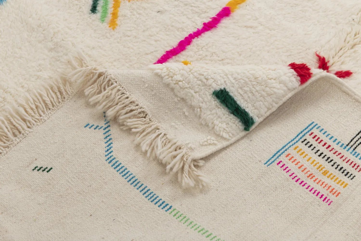 Alfombra Kilim Marroquí Bereber Azilal 260 x 150 cm