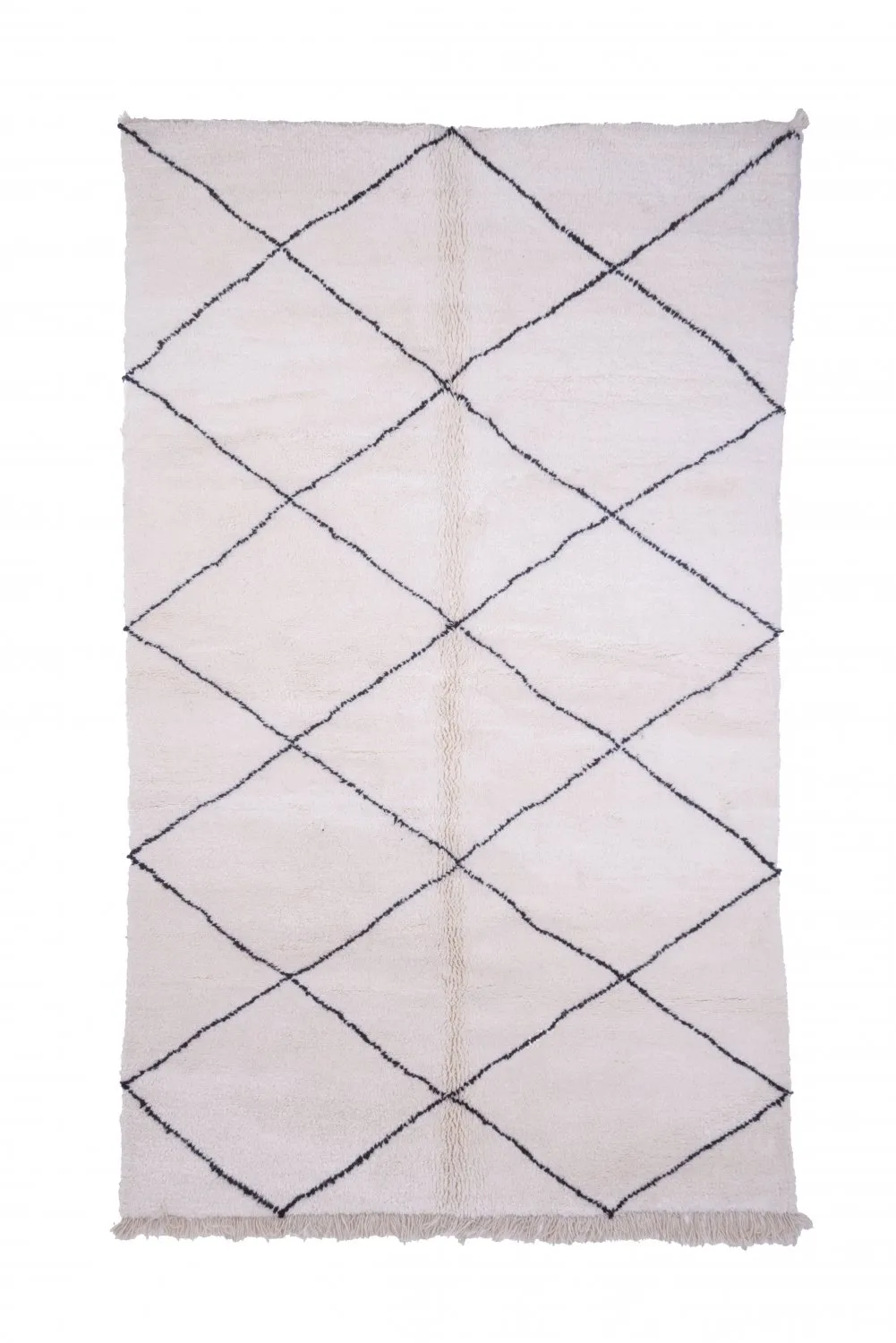 Alfombra Kilim Marroquí Bereber Beni Ourain 315 x 195 cm