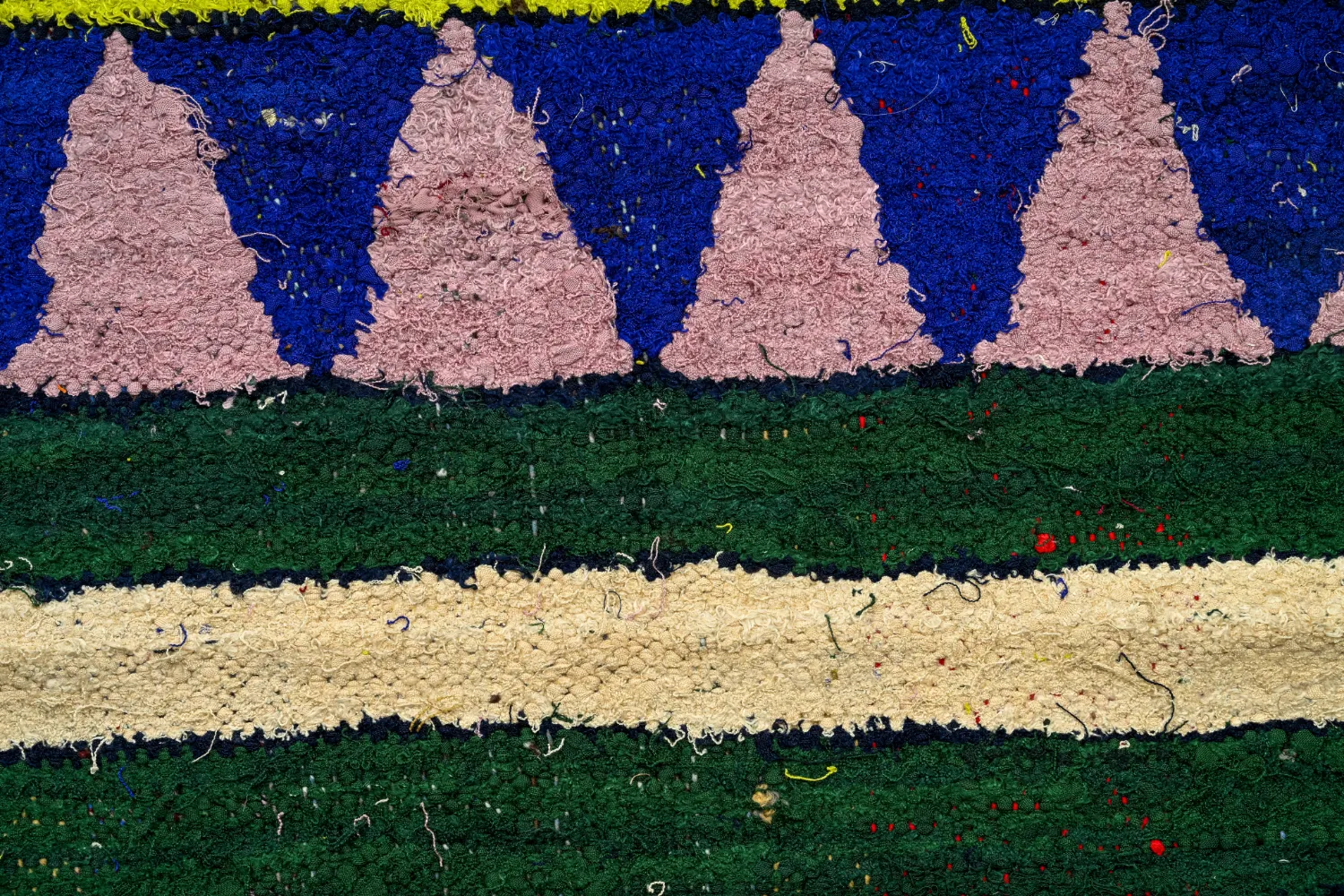 Alfombra Marroquí Bereber Boucherouite 170 x 255 cm