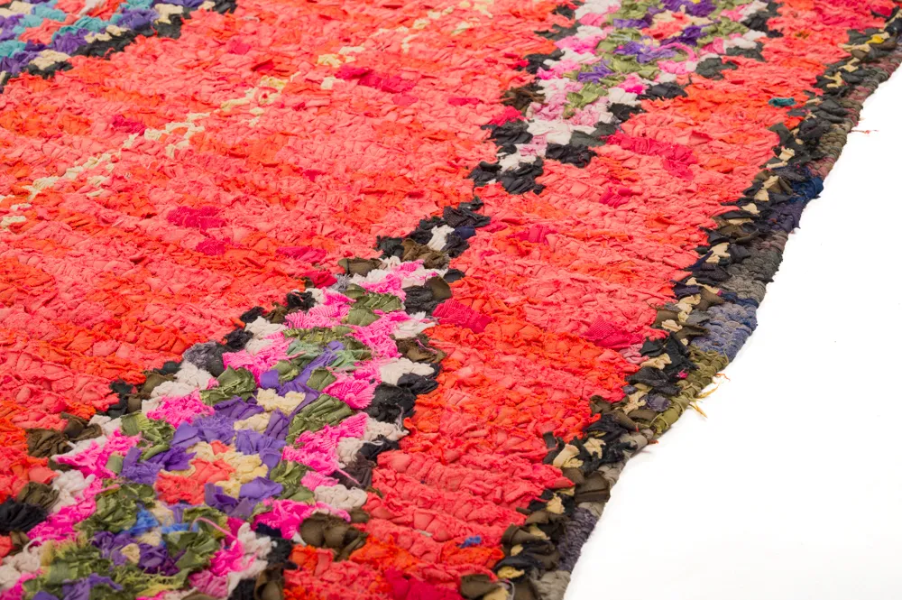 Alfombra Marroquí Bereber Boucherouite 360 x 170 cm