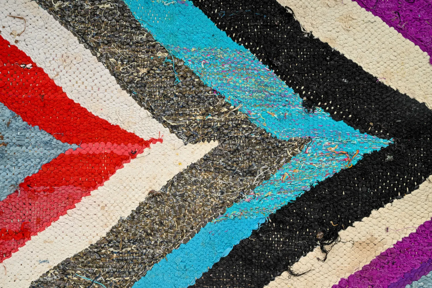 Alfombra Marroquí Bereber Boucherouite 165 x 270 cm